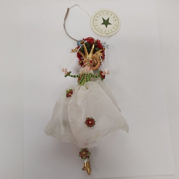 Patience Brewster 2010 Poinsettia Queen Ornament Aval Nov - Picture 2 of 6